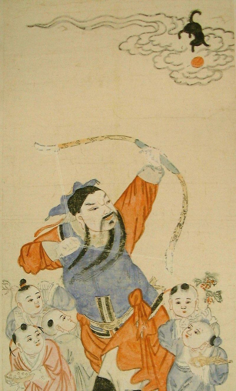 El perro celestial Tiāngǒu,