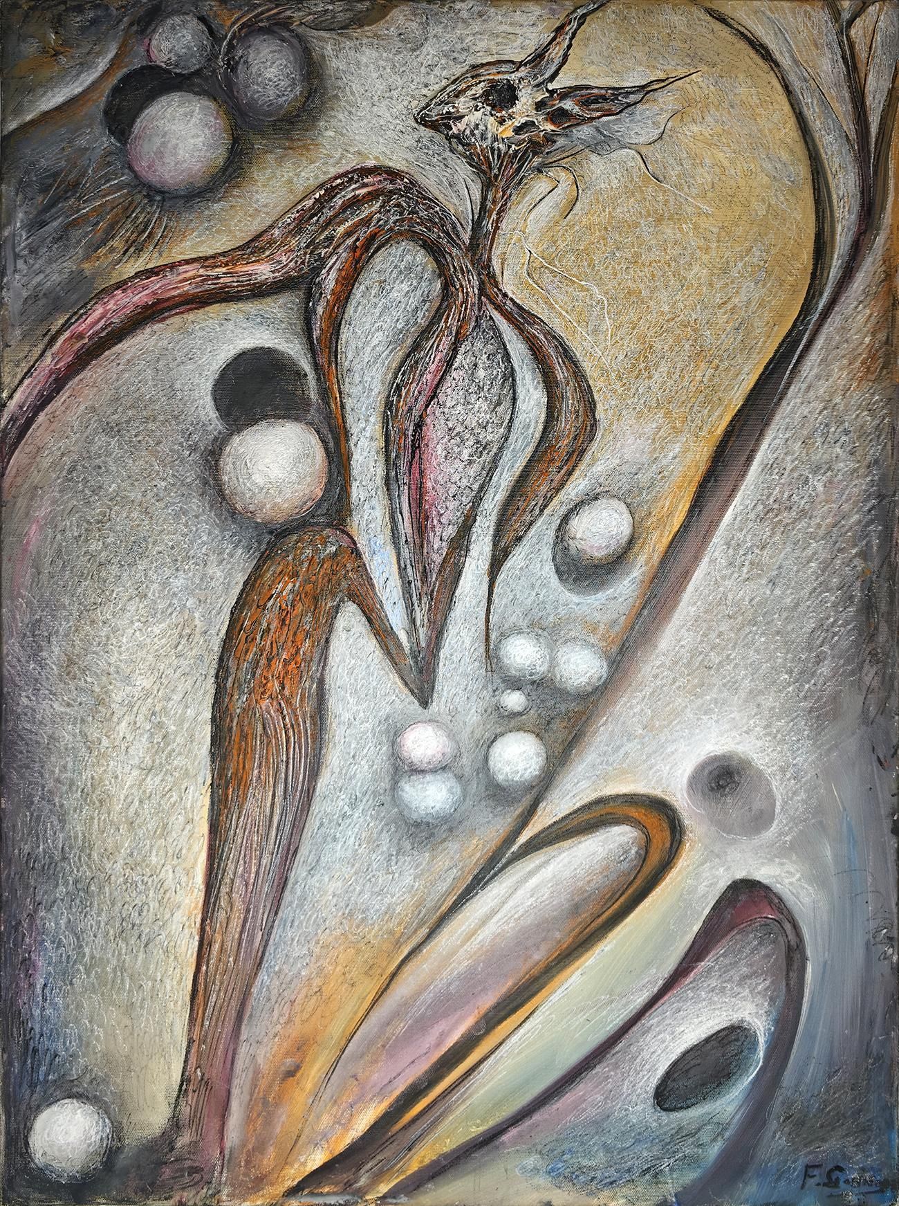 Una de las obras de F. Gonmar