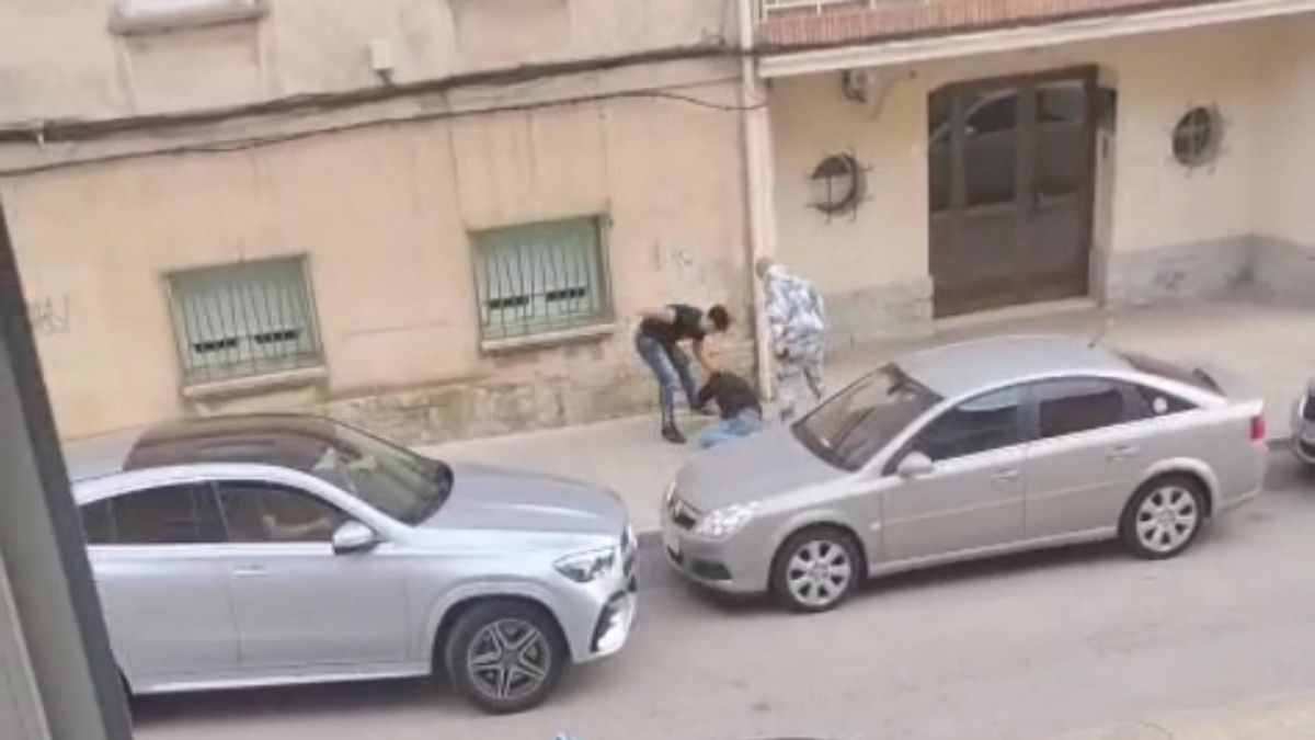 La difusión del vídeo de una reyerta en Calahorra permite identificar y detener a los dos agresores