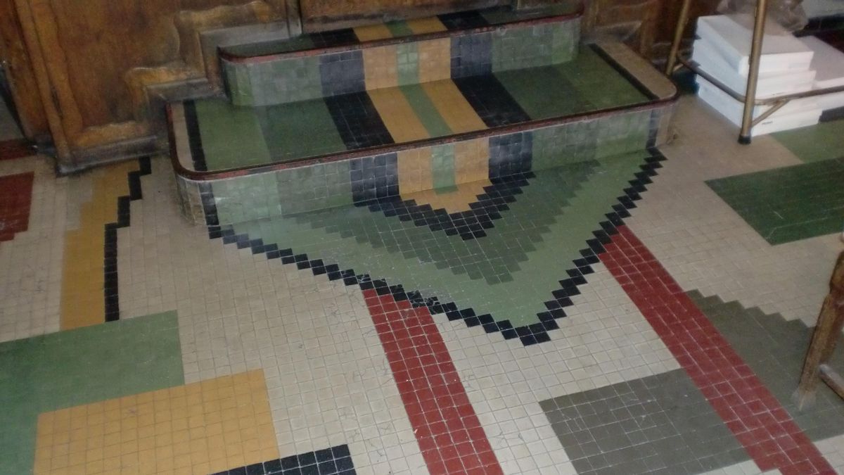 Pavimento art déco de Casa Benítez