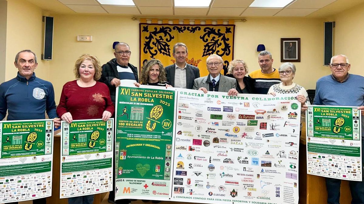 La Robla despide el año con una San Silvestre solidaria y otra competitiva