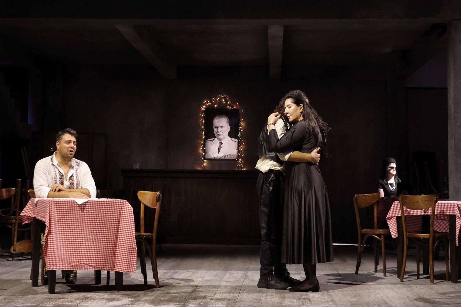 Una escena de 'Balkan Erotic Epic', de Marina Abramović en el Gran Teatre del Liceu.