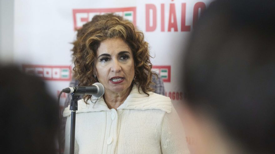 La ministra de Hacienda y Función Pública, María Jesús Montero.