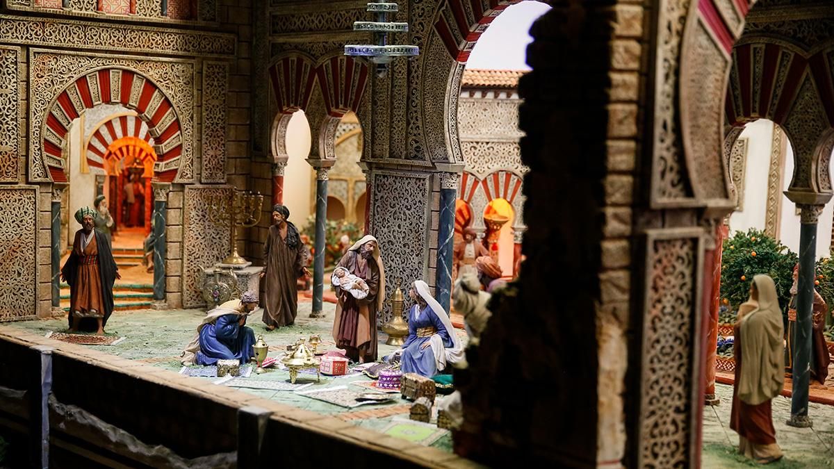 Inauguración del Belen de Cajasol