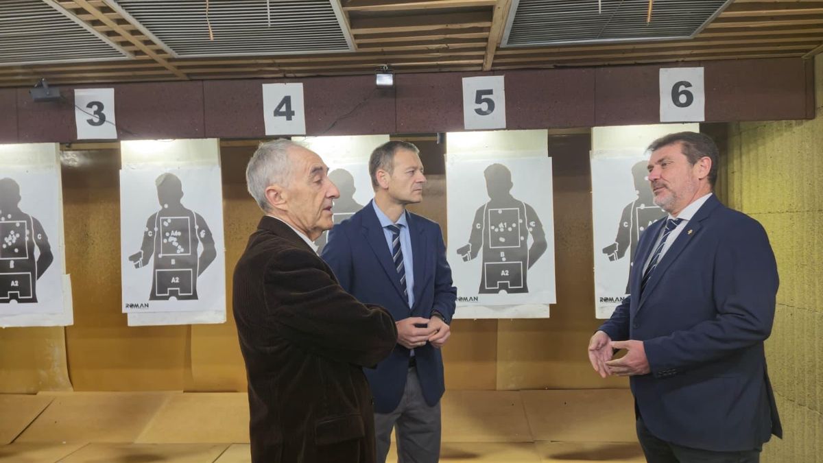 Visita a las obras de la Comisaría de la Policía Local del Barrio del Infante
