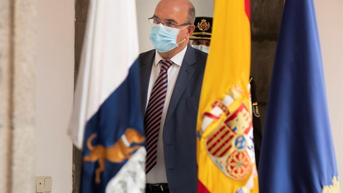 El delegado del Gobierno en Canarias, Anselmo Pestana