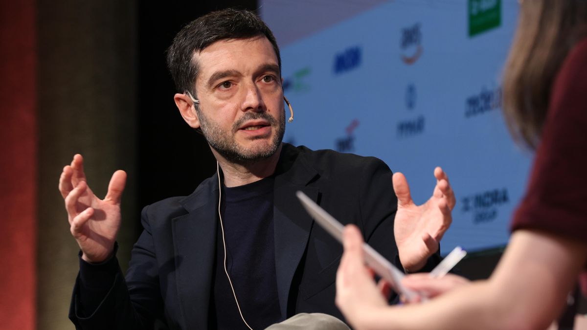 Pablo Bustinduy, en el acto de elDiario.es