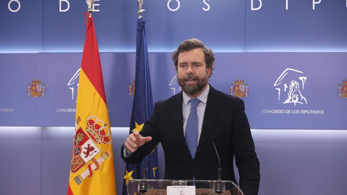 El portavoz de Vox en el Congreso, Iván Espinosa de los Monteros