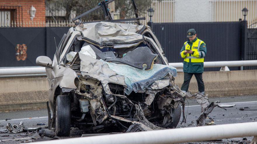 Suben a 105,3 los kilómetros de riesgo elevado de accidente en las carreteras extremeñas
