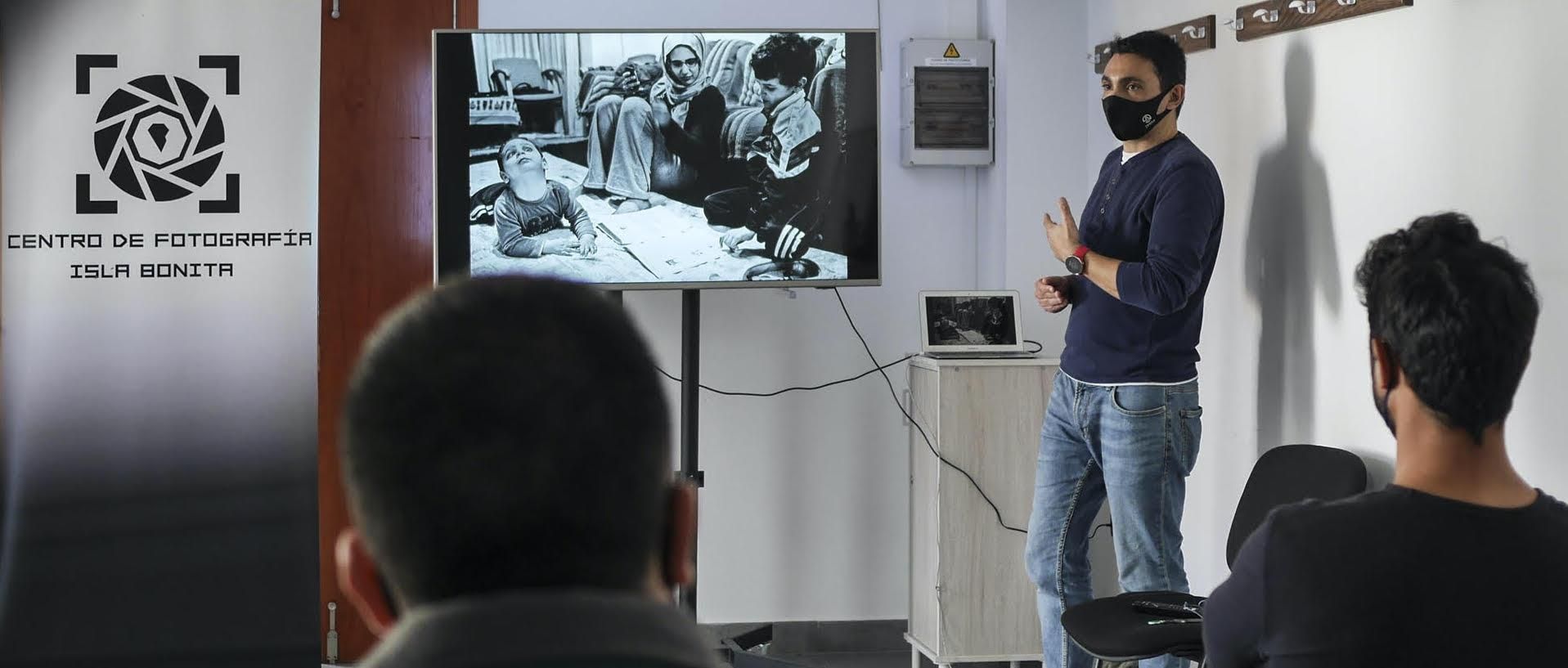 Un momento de la intervención de Ángel Navarrete.