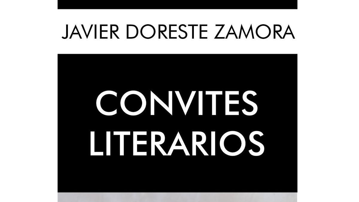 Portada del libro de Javier Doreste Zamora 'Convites literarios'.