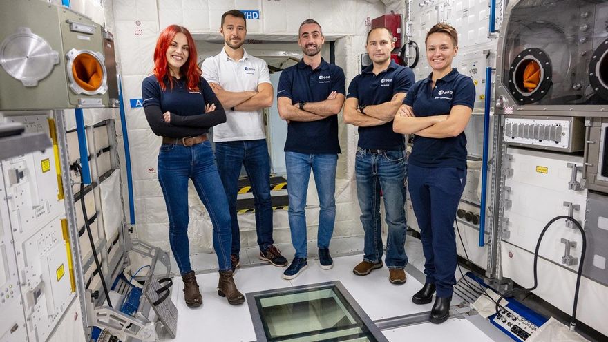 La española Sara García Alonso inicia su entrenamiento como astronauta