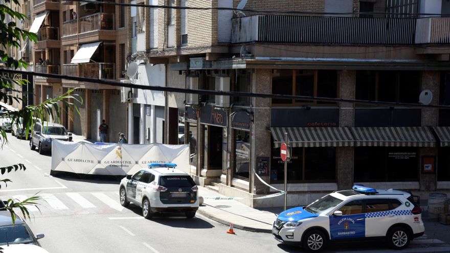 Detenido un hombre por matar presuntamente a su pareja en Barbastro (Huesca)