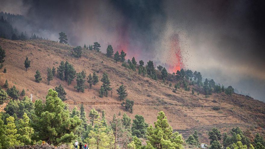 Activado el semáforo rojo en los municipios afectados por la erupción de La Palma