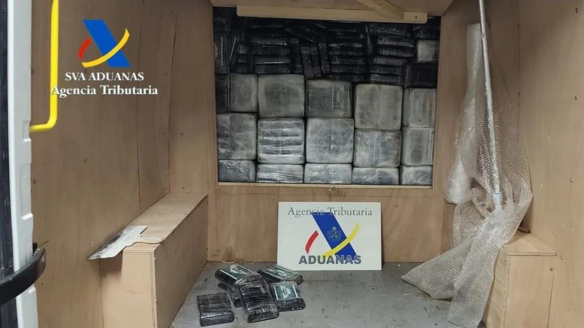 Más de 50 millones de euros en cocaína: la Agencia Tributaria intercepta el mayor alijo de la historia de Extremadura