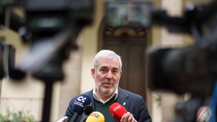 El presidente de Canarias, Fernando Clavijo. EFE/Ramón de la Rocha