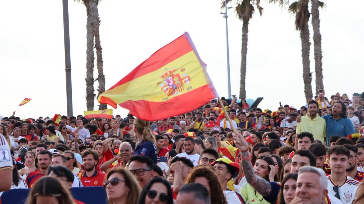Asistentes a la final de la Copa del Mundo