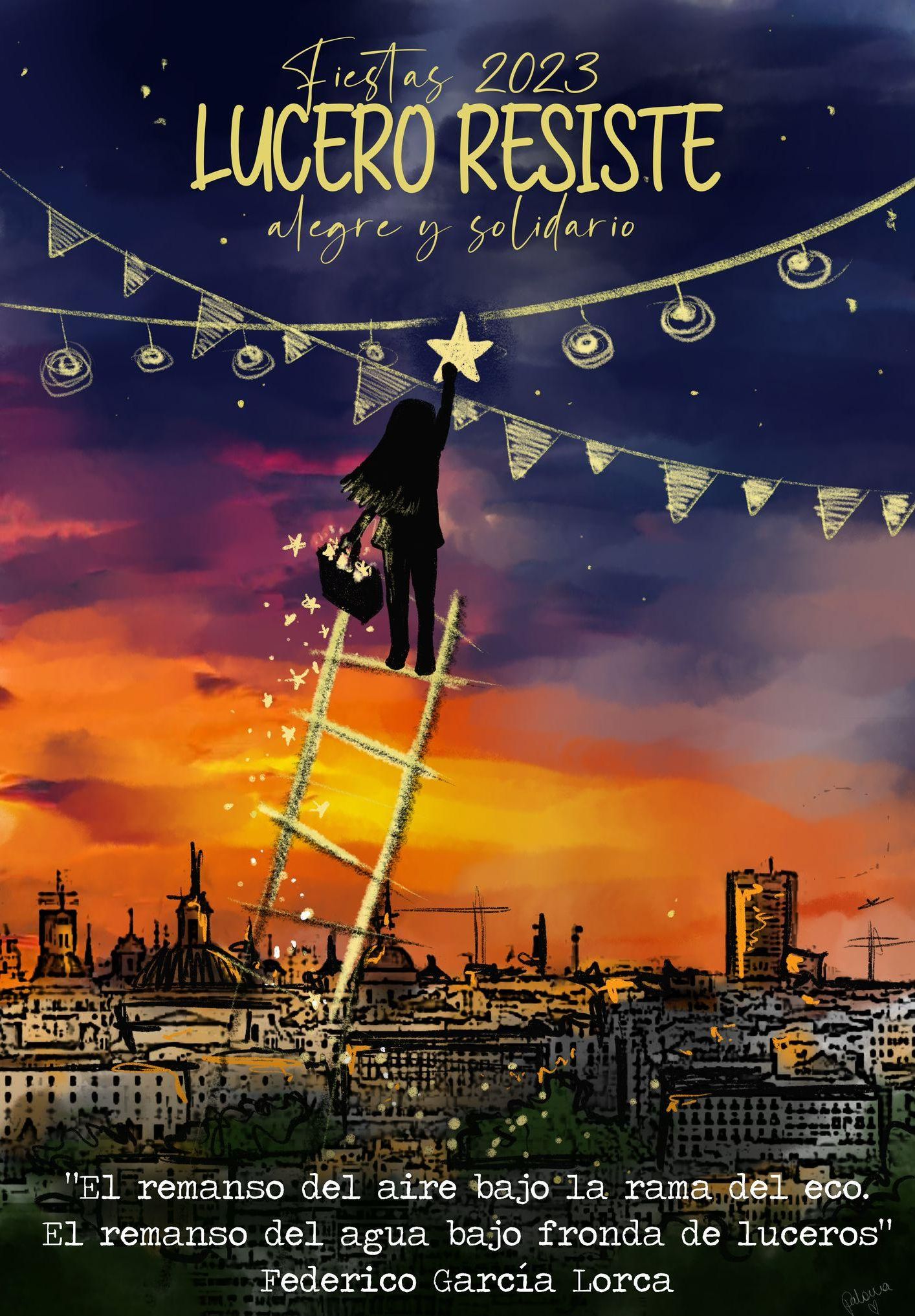 Cartel de las Fiestas de Lucero 2023