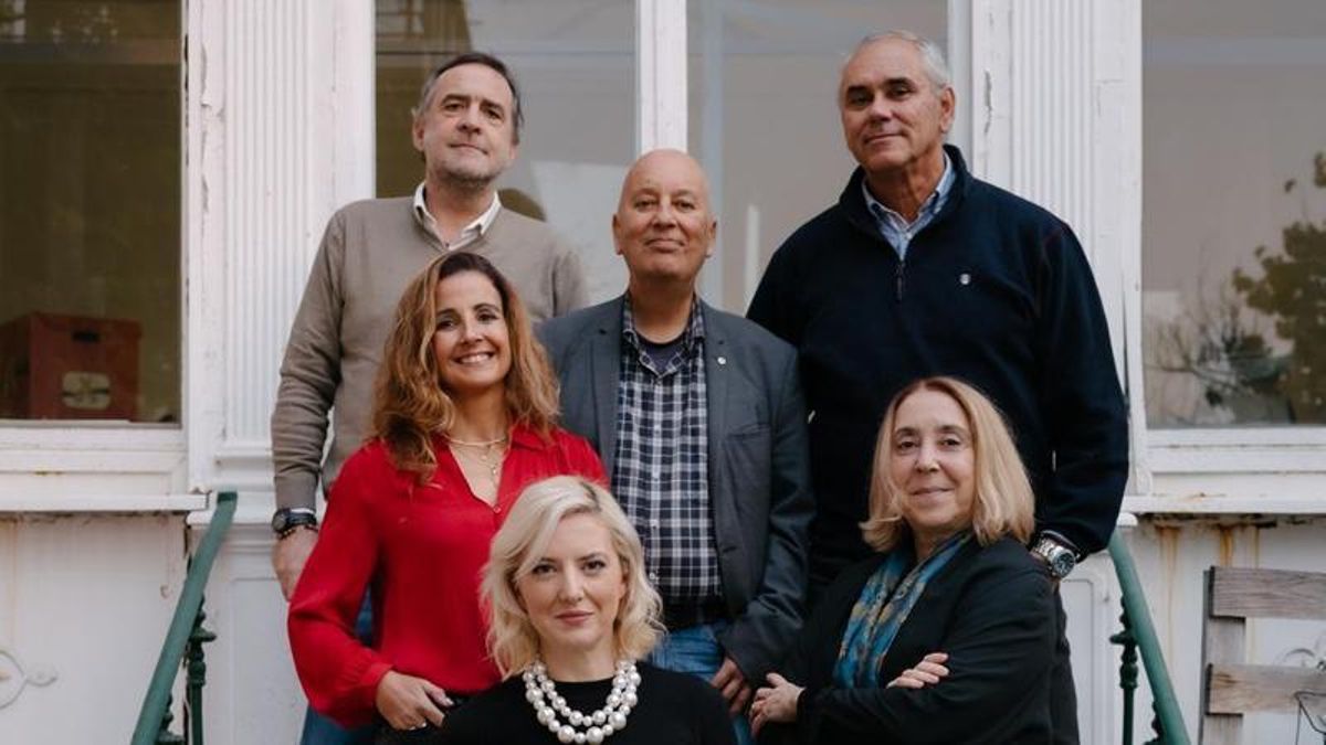 Parte del equipo de la revista portuguesa 'Visão'.