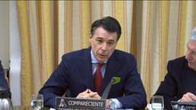 Ignacio González, durante su comparecencia en el Congreso.
