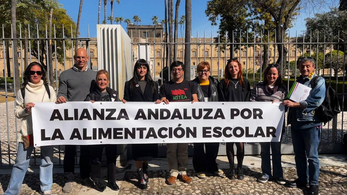 Nace la Alianza por la Alimentación Escolar para reclamar un modelo de comedores "público y saludable" en Andalucía