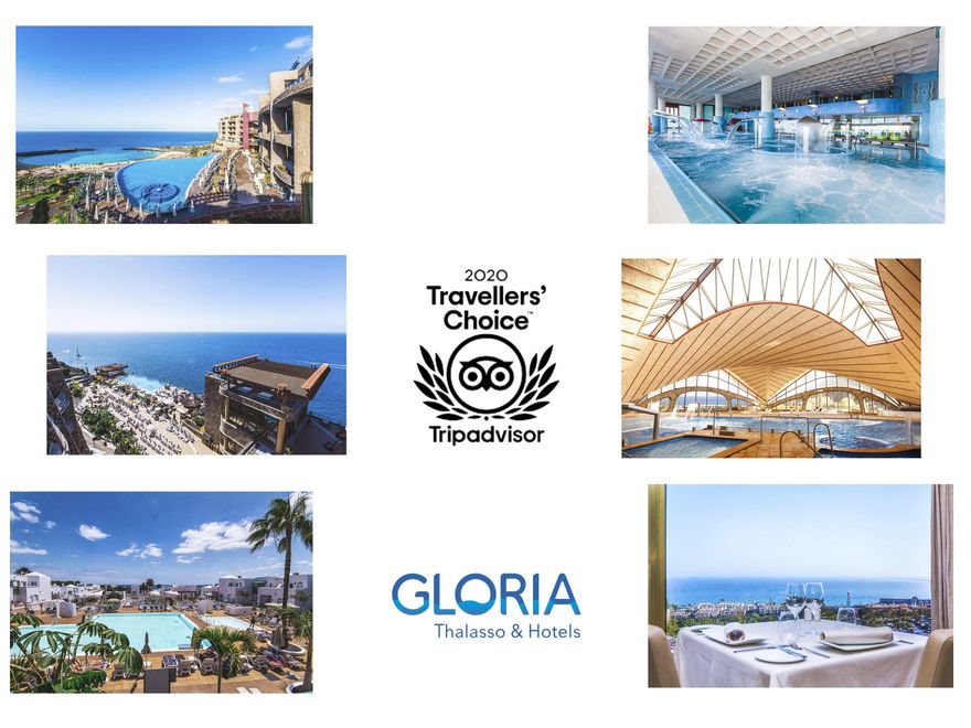 Premios Travellers Choice de Tripadvisor a Gloria Thalasso & Hotels.