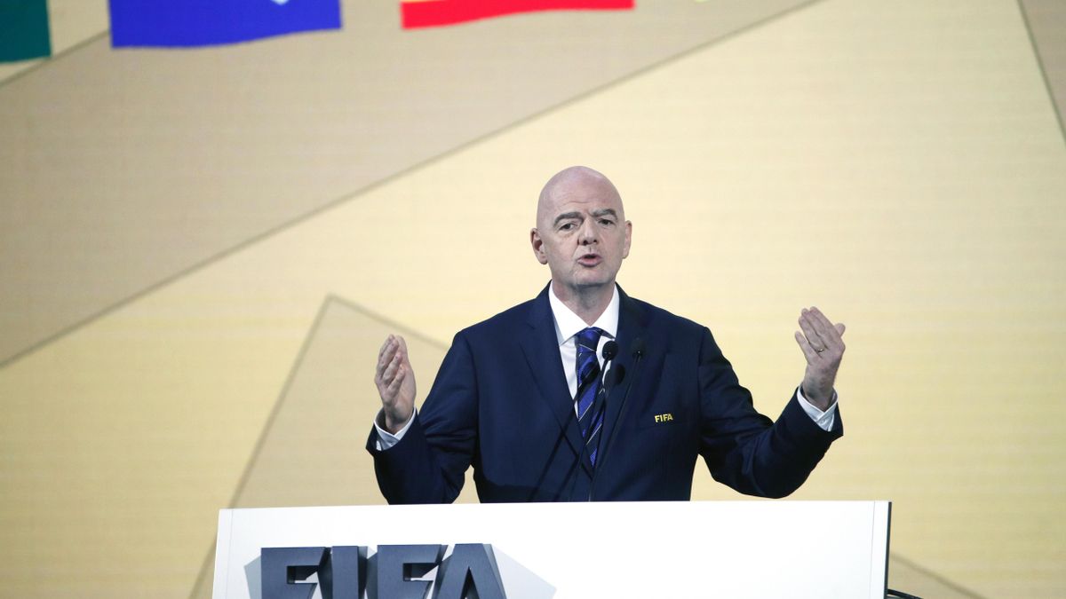 El presidente de la FIFA en una foto de archivo
