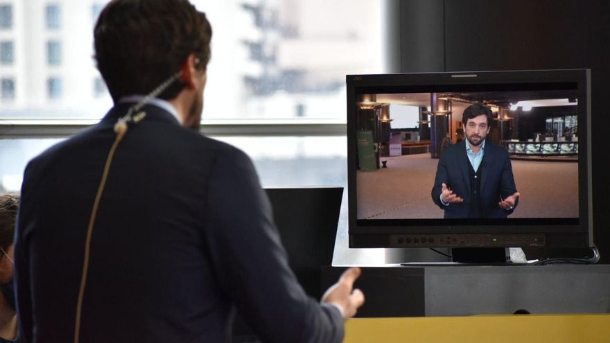 El eurodiputado de Ciudadanos Adrián Vázquez, presidente de la comisión de Asuntos Jurídicos del Parlamento Europeo.