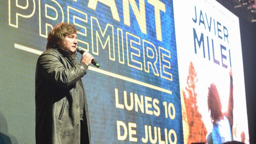 Los libertarios ya tienen su propio relato: estrenaron la película de Javier Milei