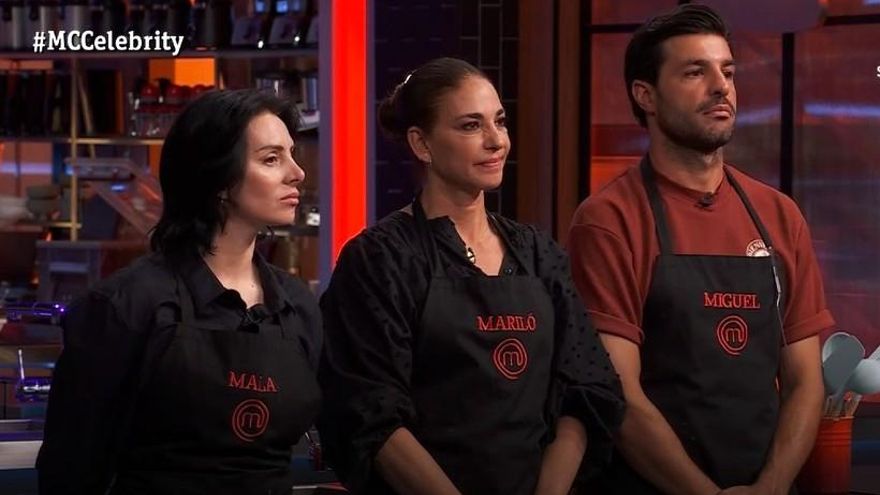 'MasterChef Celebrity 10' expulsó al descubrimiento de la edición, en una noche en la que Mariló hizo llorar a todos