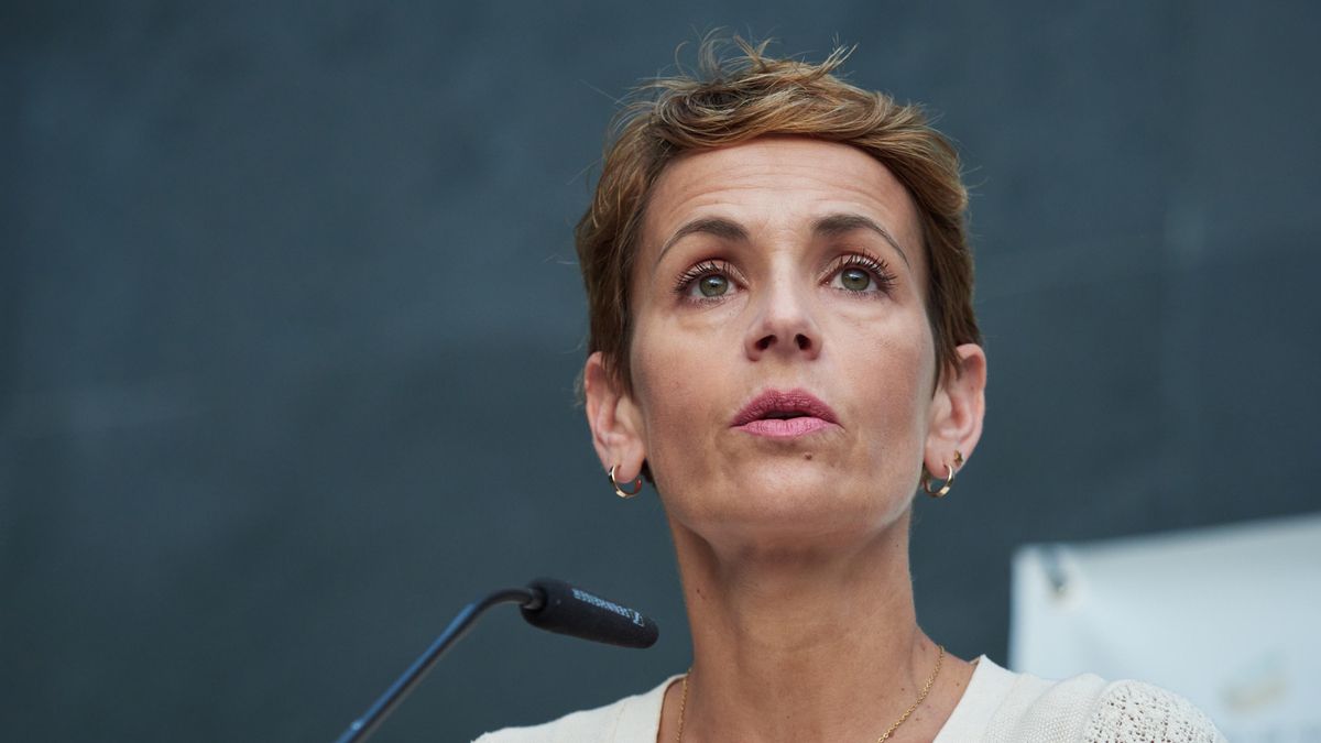 Imagen de archivo de la presidenta de Navarra, María Chivite.
