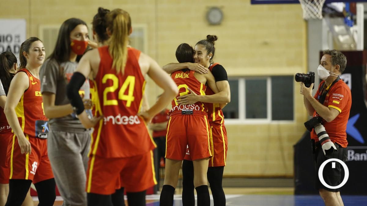 Las imágenes del España - Bélgica