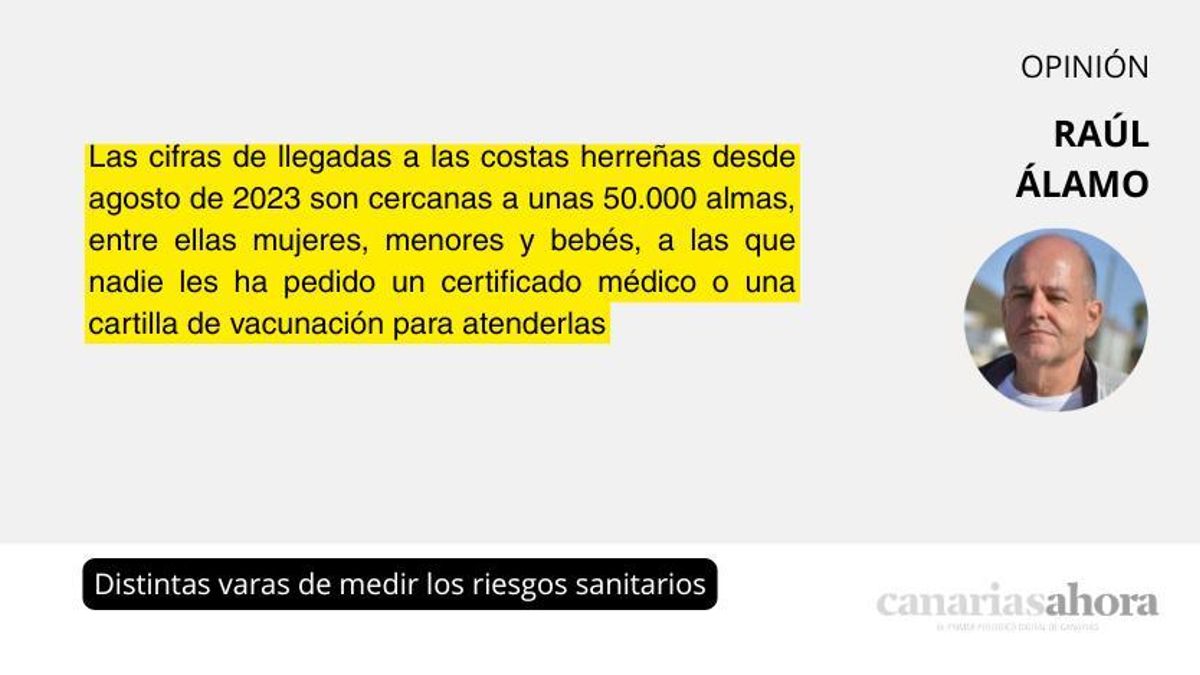 Distintas varas de medir los riesgos sanitarios