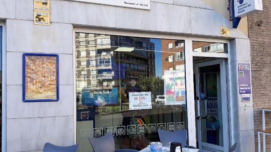 Administración en la que se selló el boleto premiado.