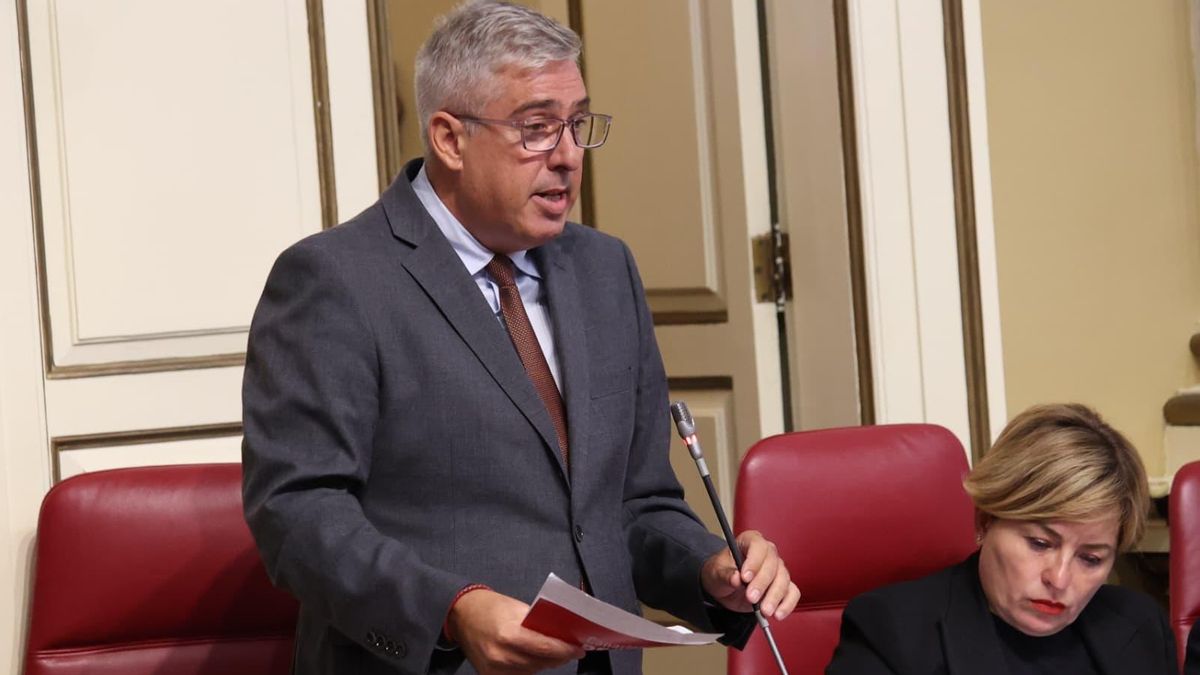 Jorge González, diputado del PSOE por La Palma en el Parlamento de Canarias.