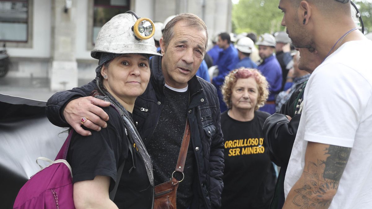 La protesta por la paralización de la mina congregó a 150 manifestantes