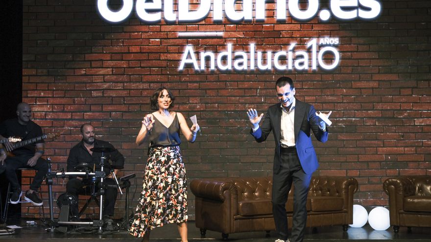 Humor y autocrítica para la celebración del décimo aniversario de elDiario.es Andalucía
