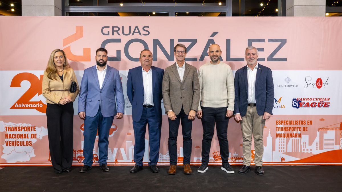 Celebración 25 años Grúas González
