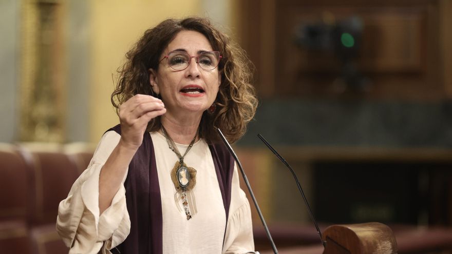 La ministra de Hacienda, María Jesús Montero