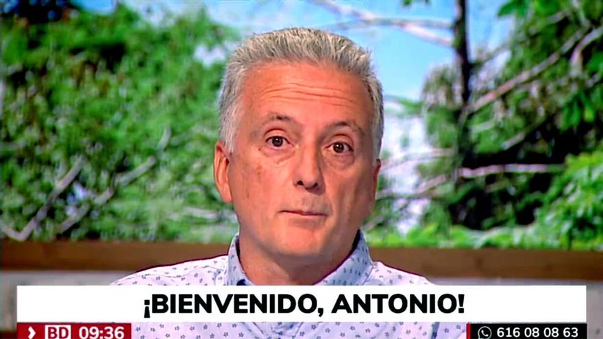 Antonio López volvió a Telemadrid cuatro meses después: "El coronavirus es lo peor que me ha pasado en la vida"