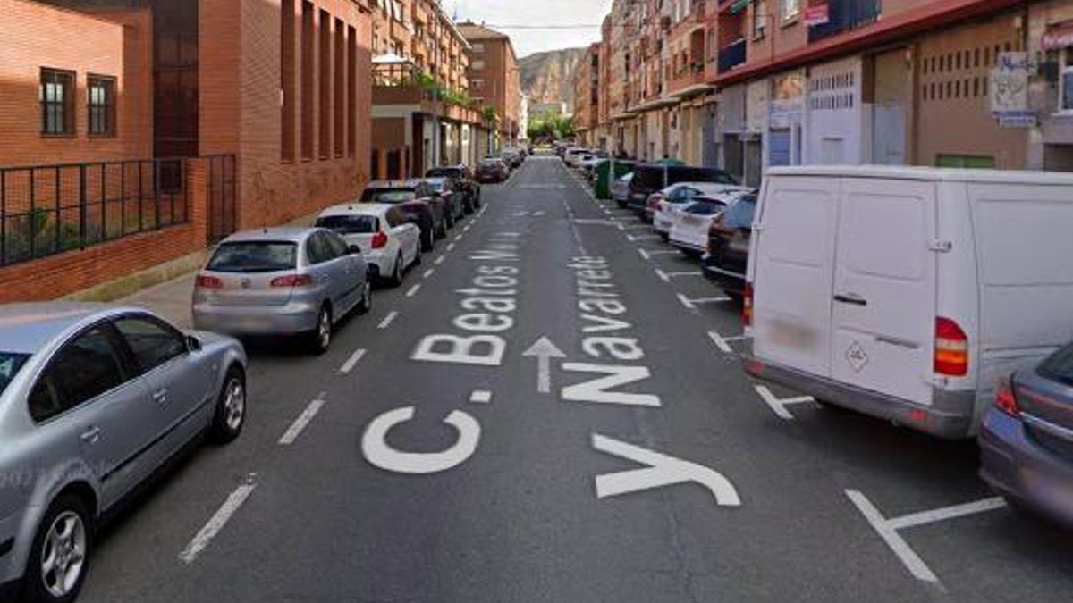 Calle Beatos Mena y Navarrete en Logroño