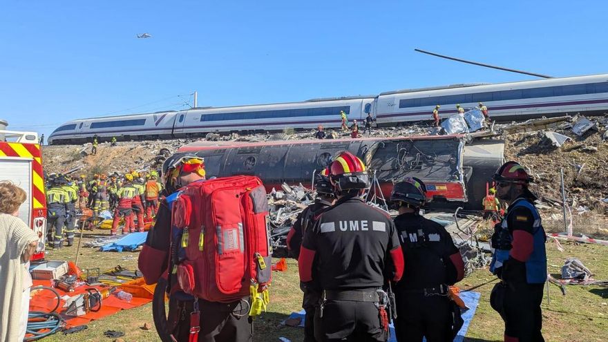 Accidente de tren en Urda, última hora en directo: las autoridades identifican a cinco fallecidos en Toledo y hay 70 denuncias por desaparición