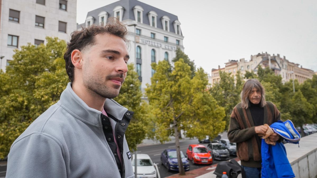 Esteban, viajero del dispositivo alternativo de autobuses para viajar desde Córdoba a Madrid