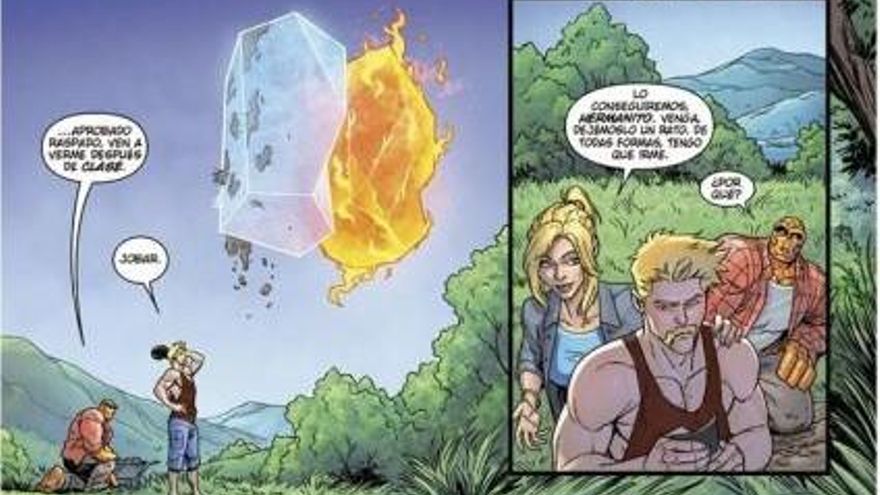 El escutoide, ahora al cómic: el icono de la cultura científica descubierto en Sevilla en 2018 atraviesa el universo Marvel