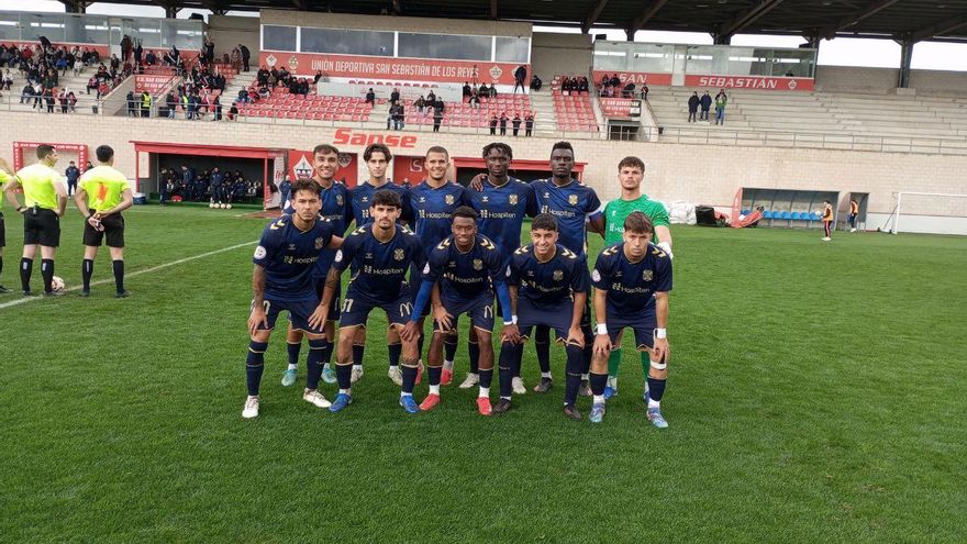 El Tenerife B naufraga en Matapiñonera