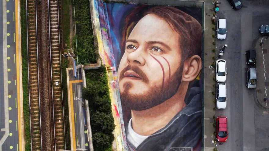 Detalle de la imagen del mural