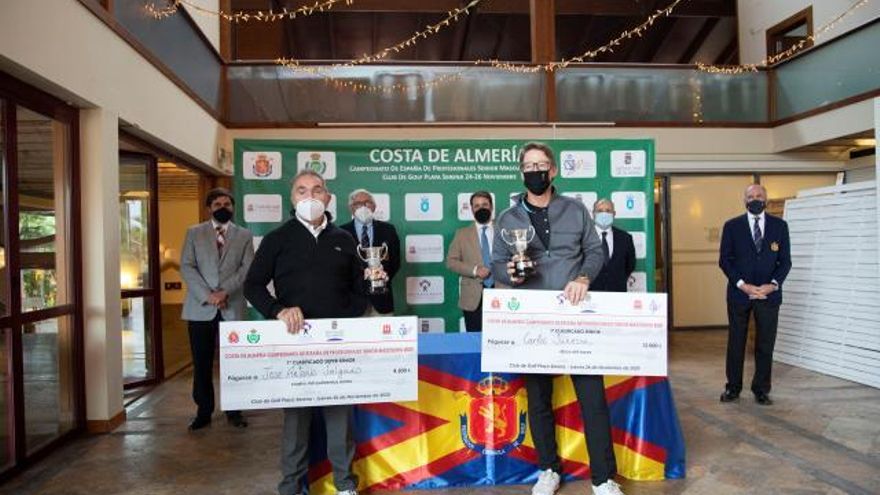 Carlos Suneson, campeón de España de Profesionales Senior