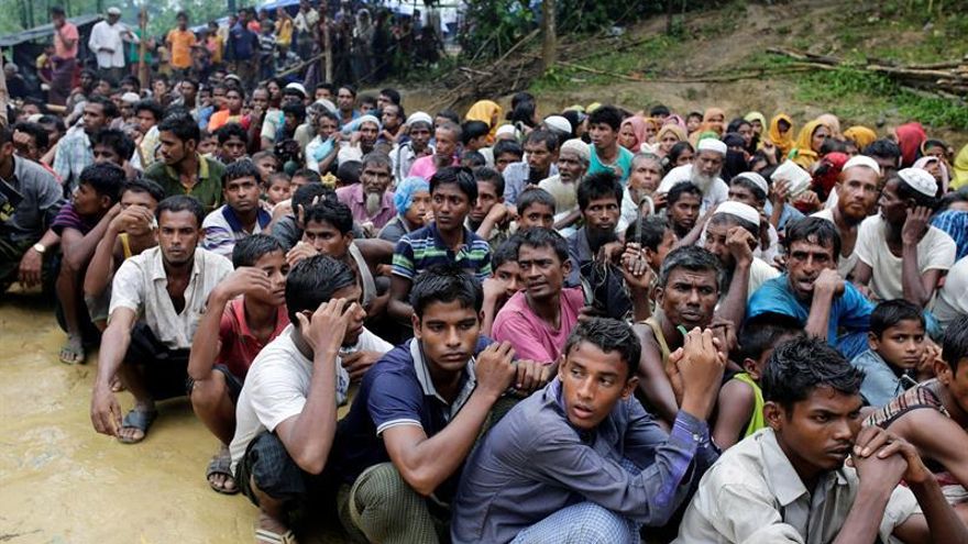 La ONU eleva a 519.000 el número de rohinyás llegados a Bangladesh desde agosto