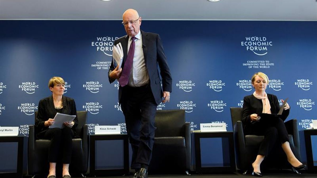 El fundador y presidente del Foro Económico Mundial, Klaus Schwab.