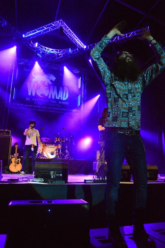 Actuación de Arizona Baby durante el Womad Fuerteventura 2014 | Iago Otero Paz